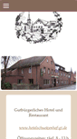 Mobile Screenshot of hotelschuetzenhof-gt.de